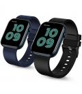 Smartwatch spc smartee duo 9637n/ notificaciones/ frecuencia cardiaca/ incluye correa negra y azul
