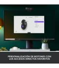 Ratón Inalámbrico por Bluetooth Logitech Signature M650 L/ Hasta 2000 DPI