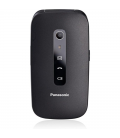 Teléfono móvil panasonic kx-tu550 para personas mayores/ negro