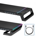Ewent EW1268 soporte para monitor Negro Escritorio
