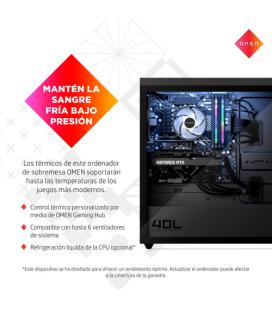 HP OMEN 40L GT21-0030ns Torre AMD Ryzen™ 7 5800X 16 GB DDR4-SDRAM 1 TB SSD NVIDIA GeForce RTX 3060 Ti FreeDOS PC Negro