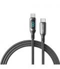 Vention Cable USB 2.0 Tipo-C 5A 100W TAYBAV/ USB Tipo-C Macho - USB Tipo-C Macho/ 1.2m/ con Pantalla