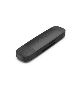 Vention Lector de Tarjetas Externo CLKB0/ USB 3.0 y USB Tipo-C