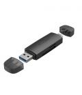 Vention Lector de Tarjetas Externo CLKB0/ USB 3.0 y USB Tipo-C
