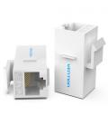 Vention Adaptador Conector RJ45 VDD-B07-W Cat5 UTP/ RJ45 Hembra - RJ45 Hembra/ Blanco