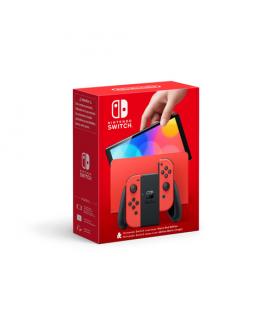 Nintendo Switch Versión OLED Mario Red Edition / Incluye Base/ 2 Mandos Joy-Con