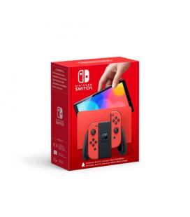 Nintendo Switch - OLED Model - Mario Red Edition videoconsola portátil 17,8 cm (7") 64 GB Pantalla táctil Wifi Rojo