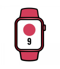 Apple watch series 9/ gps/ 41mm/ cellular/ caja de aluminio rojo/ correa deportiva rojo m/l