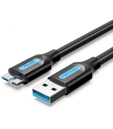 Cable usb 3.0 vention copbf/ usb macho - microusb macho/ 1m/ negro