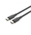 Vention Cable USB 2.0 Tipo-C 3A TAUBF/ USB Tipo-C Macho - USB Tipo-C Macho/ 1m/ Negro