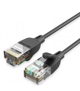 Cable de red rj45 utp vention ibjbk cat.6a/ 8m/ negro