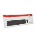 Equip 245201 teclado Ratón incluido USB QWERTY Español Negro