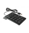 Equip 245205 teclado numérico Universal USB Negro