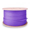 AISENS Cable de Red RJ45 LSZH Cat.6 UTP Rigido AWG23 CCA (Aleacion), Violeta, 500M