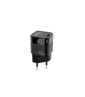 TooQ TQWC-PD20 cargador de dispositivo móvil Universal Negro Corriente alterna Carga rápida Interior