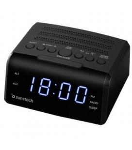 Despertador sunstech frd35u/ radio fm