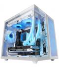 Caja gaming minitorre mars gaming mcnovam/ blanca