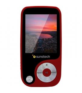 Reproductor mp4 sunstech thorn/ 4gb/ pantalla 1.8'/ radio fm/ rojo