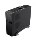 UNYKAch Caja Ordenador Micro ATX UK2011 Con Fuente de Alimentación SFX de 450W incluida, 2 Conectores USB 3.0 y 2 Conectores Typ