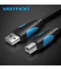 Vention Cable USB 2.0 Impresora VAS-A16-B100/ USB Tipo-B Macho - USB Macho/ 1m/ Negro