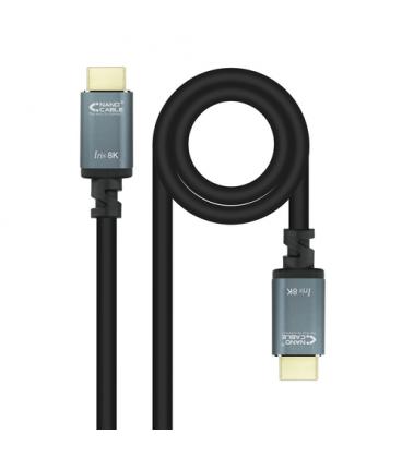 Nanocable Cable HDMI 2.1 IRIS 8K A/M-A/M, Negro, 10 Metros