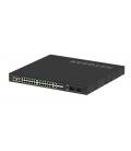 NETGEAR GSM4230UP Gestionado L2/L3 Gigabit Ethernet (10/100/1000) Energía sobre Ethernet (PoE) 1U Negro