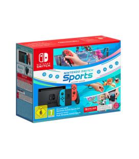 Nintendo Switch Sports Set videoconsola portátil 15,8 cm (6.2") 32 GB Pantalla táctil Wifi Azul, Gris, Rojo