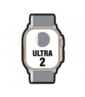Apple watch ultra 2/ gps/ cellular/ 49mm/ caja de titanio/ correa loop trail verde/gris s/m