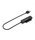 AISENS Adaptador SATA a USB-A USB3.0/USB3.1 Gen1 para Discos Duros 2.5″, Negro