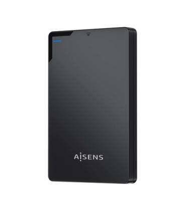 AISENS Caja Externa 2,5″ 9.5mm SATA a USB 3.0/USB3.1 Gen1, Negra