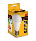 Bombilla led kodak globo estandar a60 - e27 - 480lm - calido 3000k - 6w=40w - no regulable