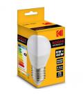 Bombilla led kodak esferica golf g45 - e27 - 480lm - calido 3000k - 6w=40w - no regulable