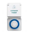 Programador silver electronic analógico - 24 horas - 3600w - 250v - 16a - 50hz - ip 44 - ajustanble 30 minutos - 24h