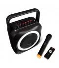 Altavoz portatil fonestar box - 35led bluetooth - karaoke - usb - sd - microfono inalambrico - 35w rms