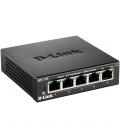 Switch 5 puertos 10 - 100 fast ethernet d - link