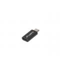 Adaptador lanberg usb 2.0 usb tipo c f - micro - b macho negro