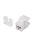 Conector keystone lanberg cat 6 utp rj45 180 grados