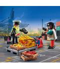 Playmobil control aduanero