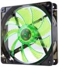 Ventilador caja nox cool fan led 120mm negro led verde