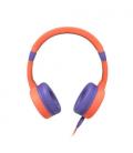 Auriculares micro energy sistem lol&roll orange supraural - diadema - jack 3.5mm - limitador de volumen