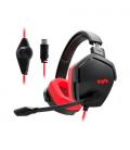 Auriculares micro gaming energy sistem esg4 7.1 red supraural - 50mm - usb - multiplataforma