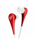 Auriculares micro energy sistem style 1+ rojo in - ear - microfono - control voz - cable plano