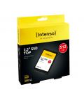 Disco duro interno solido ssd intenso top performance 512gb 2.5pulgadas sata3