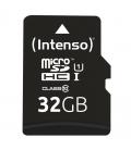 Tarjeta de memoria micro sd intenso 32gb uhs - i cl10 + adaptador sd