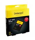 Disco duro interno solido ssd intenso high 120gb 2.5pulgadas sata3