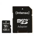 Tarjeta de memoria micro sd intenso 128gb uhs - i cl10 + adaptador sd