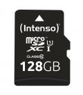 Tarjeta de memoria micro sd intenso 128gb uhs - i cl10 + adaptador sd