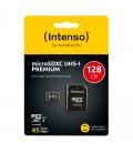 Tarjeta de memoria micro sd intenso 128gb uhs - i cl10 + adaptador sd