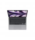 Portatil apple macbook air 13 mba 2022 space grey m2 tid - chip m2 8c - 8gb - ssd 512gb - gpu 10c - 13.6pulgadas mlxx3y - a