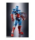 Figura tamashii nations marvel tech on avengers sh figuarts capitan america